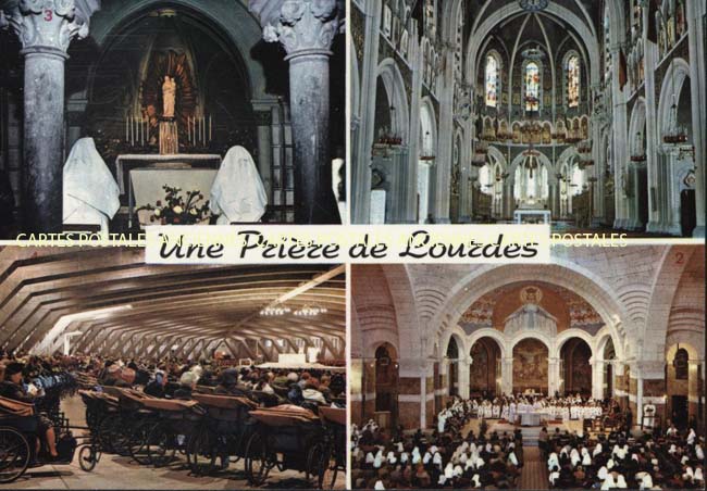 Cartes postales anciennes > CARTES POSTALES > carte postale ancienne > cartes-postales-ancienne.com Occitanie Hautes pyrenees Lourdes