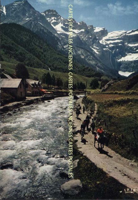 Cartes postales anciennes > CARTES POSTALES > carte postale ancienne > cartes-postales-ancienne.com Occitanie Hautes pyrenees Gavarnie