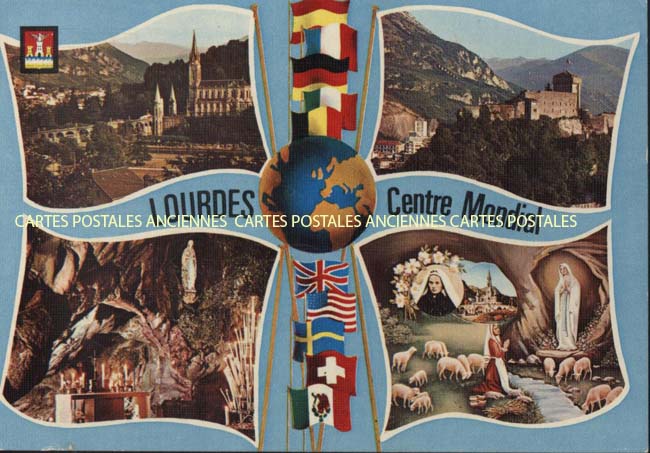 Cartes postales anciennes > CARTES POSTALES > carte postale ancienne > cartes-postales-ancienne.com Occitanie Hautes pyrenees Lourdes