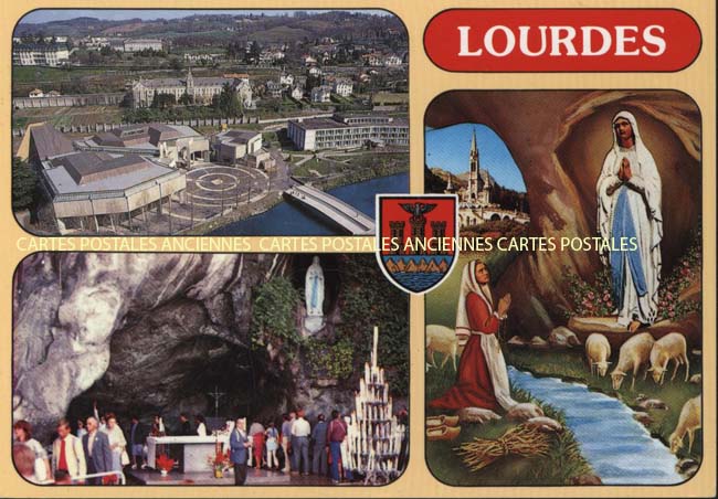 Cartes postales anciennes > CARTES POSTALES > carte postale ancienne > cartes-postales-ancienne.com Occitanie Hautes pyrenees Lourdes