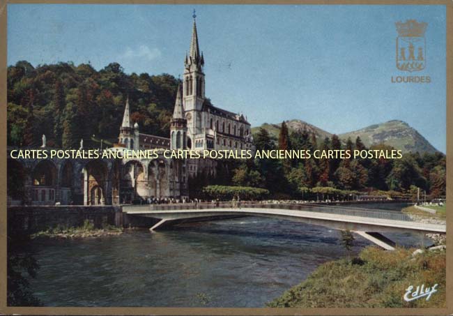 Cartes postales anciennes > CARTES POSTALES > carte postale ancienne > cartes-postales-ancienne.com Occitanie Hautes pyrenees Lourdes