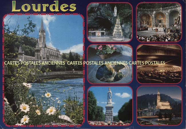 Cartes postales anciennes > CARTES POSTALES > carte postale ancienne > cartes-postales-ancienne.com Occitanie Hautes pyrenees Lourdes