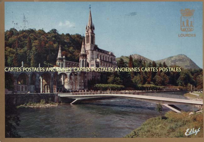 Cartes postales anciennes > CARTES POSTALES > carte postale ancienne > cartes-postales-ancienne.com Occitanie Hautes pyrenees Lourdes