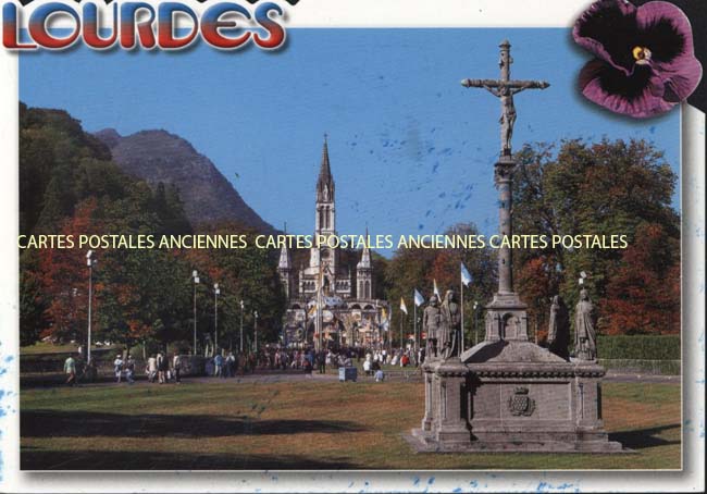 Cartes postales anciennes > CARTES POSTALES > carte postale ancienne > cartes-postales-ancienne.com Occitanie Hautes pyrenees Lourdes