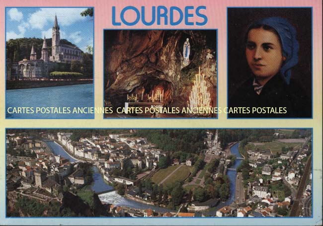 Cartes postales anciennes > CARTES POSTALES > carte postale ancienne > cartes-postales-ancienne.com Occitanie Hautes pyrenees Lourdes