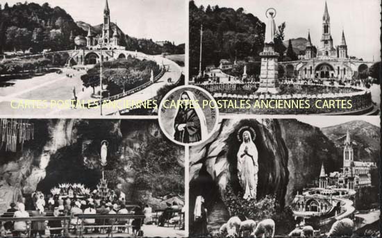 Cartes postales anciennes > CARTES POSTALES > carte postale ancienne > cartes-postales-ancienne.com Occitanie Hautes pyrenees Lourdes