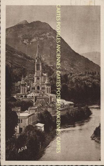 Cartes postales anciennes > CARTES POSTALES > carte postale ancienne > cartes-postales-ancienne.com Occitanie Hautes pyrenees Lourdes