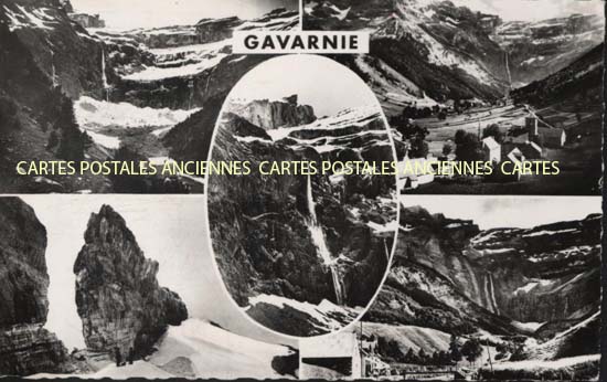 Cartes postales anciennes > CARTES POSTALES > carte postale ancienne > cartes-postales-ancienne.com Occitanie Hautes pyrenees Gavarnie