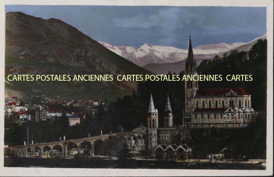 Cartes postales anciennes > CARTES POSTALES > carte postale ancienne > cartes-postales-ancienne.com Occitanie Hautes pyrenees Lourdes