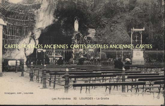 Cartes postales anciennes > CARTES POSTALES > carte postale ancienne > cartes-postales-ancienne.com Occitanie Hautes pyrenees Lourdes