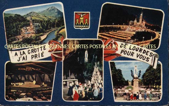 Cartes postales anciennes > CARTES POSTALES > carte postale ancienne > cartes-postales-ancienne.com Occitanie Hautes pyrenees Lourdes