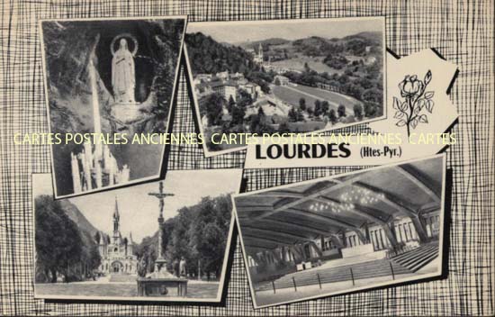 Cartes postales anciennes > CARTES POSTALES > carte postale ancienne > cartes-postales-ancienne.com Occitanie Hautes pyrenees Lourdes