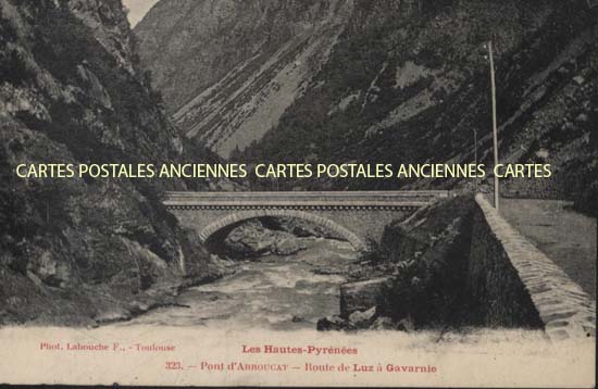 Cartes postales anciennes > CARTES POSTALES > carte postale ancienne > cartes-postales-ancienne.com Occitanie Hautes pyrenees Luz Saint Sauveur