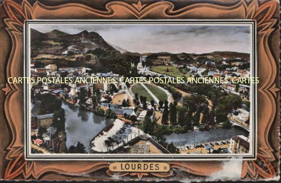 Cartes postales anciennes > CARTES POSTALES > carte postale ancienne > cartes-postales-ancienne.com Occitanie Hautes pyrenees Lourdes