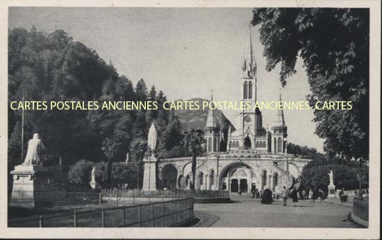 Cartes postales anciennes > CARTES POSTALES > carte postale ancienne > cartes-postales-ancienne.com Occitanie Hautes pyrenees Lourdes