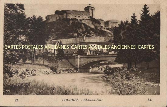 Cartes postales anciennes > CARTES POSTALES > carte postale ancienne > cartes-postales-ancienne.com Occitanie Hautes pyrenees Lourdes