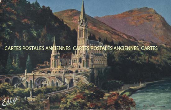 Cartes postales anciennes > CARTES POSTALES > carte postale ancienne > cartes-postales-ancienne.com Occitanie Hautes pyrenees Lourdes