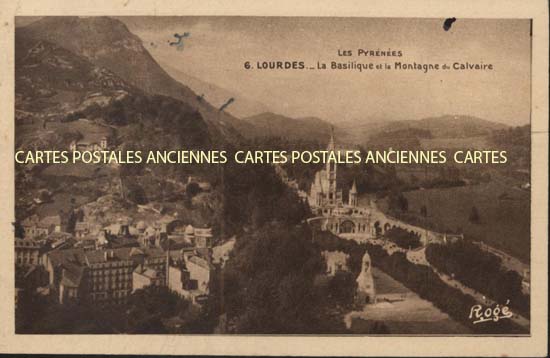 Cartes postales anciennes > CARTES POSTALES > carte postale ancienne > cartes-postales-ancienne.com Occitanie Hautes pyrenees Lourdes