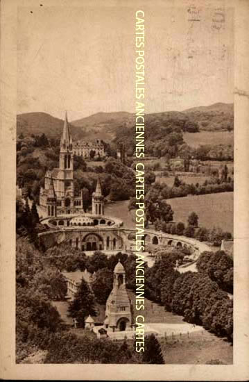 Cartes postales anciennes > CARTES POSTALES > carte postale ancienne > cartes-postales-ancienne.com Occitanie Hautes pyrenees Lourdes