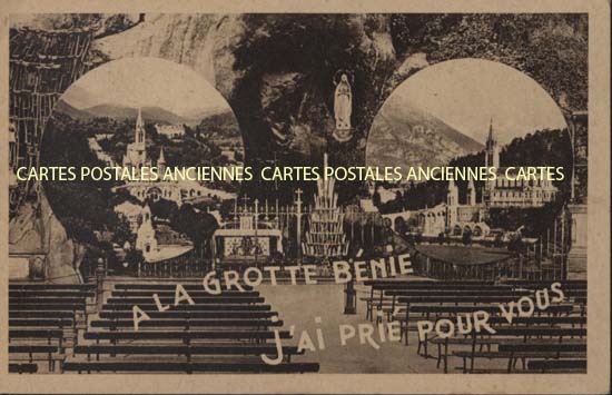 Cartes postales anciennes > CARTES POSTALES > carte postale ancienne > cartes-postales-ancienne.com Occitanie Hautes pyrenees Lourdes