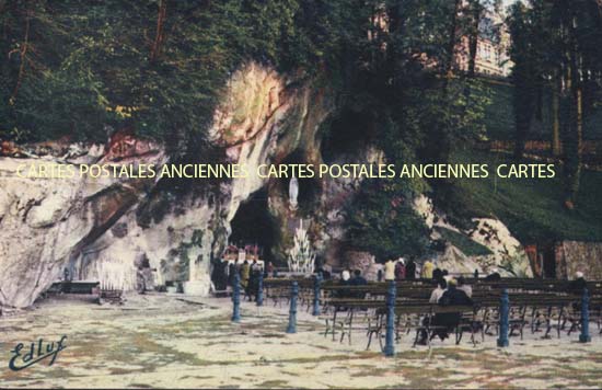 Cartes postales anciennes > CARTES POSTALES > carte postale ancienne > cartes-postales-ancienne.com Occitanie Hautes pyrenees Lourdes