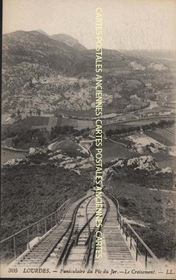 Cartes postales anciennes > CARTES POSTALES > carte postale ancienne > cartes-postales-ancienne.com Occitanie Hautes pyrenees Lourdes