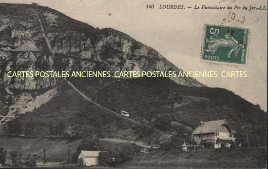 Cartes postales anciennes > CARTES POSTALES > carte postale ancienne > cartes-postales-ancienne.com Occitanie Hautes pyrenees Lourdes