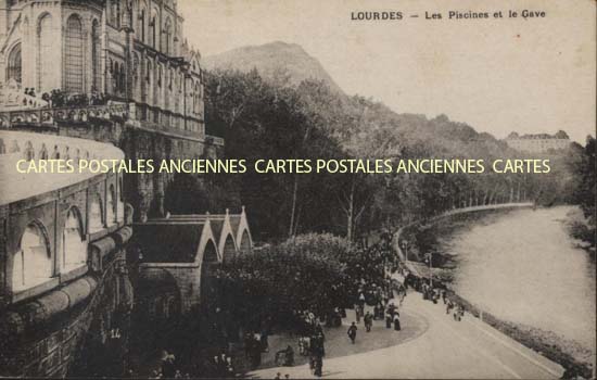 Cartes postales anciennes > CARTES POSTALES > carte postale ancienne > cartes-postales-ancienne.com Occitanie Hautes pyrenees Lourdes