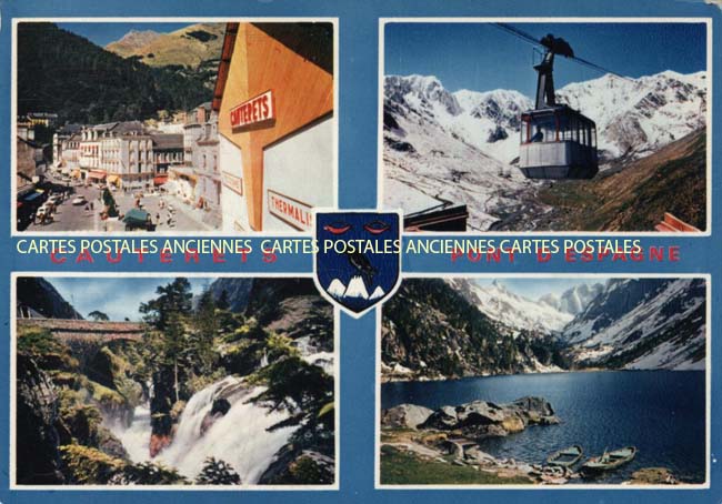 Cartes postales anciennes > CARTES POSTALES > carte postale ancienne > cartes-postales-ancienne.com Occitanie Hautes pyrenees Cauterets