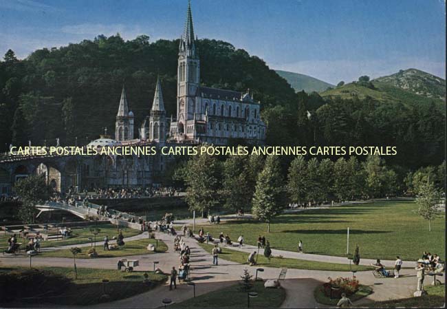 Cartes postales anciennes > CARTES POSTALES > carte postale ancienne > cartes-postales-ancienne.com Occitanie Hautes pyrenees Lourdes