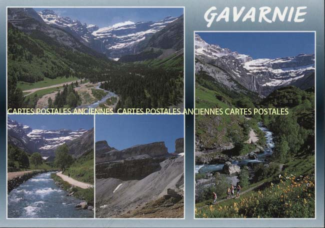 Cartes postales anciennes > CARTES POSTALES > carte postale ancienne > cartes-postales-ancienne.com Occitanie Hautes pyrenees Gavarnie