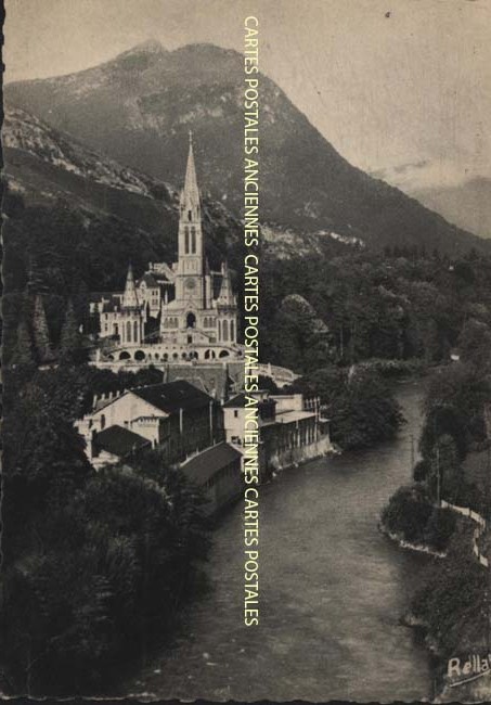 Cartes postales anciennes > CARTES POSTALES > carte postale ancienne > cartes-postales-ancienne.com Occitanie Hautes pyrenees Lourdes