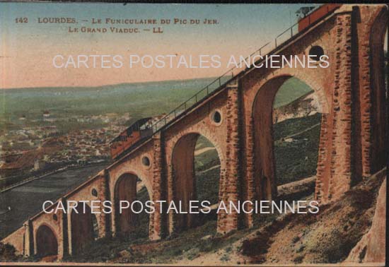 Cartes postales anciennes > CARTES POSTALES > carte postale ancienne > cartes-postales-ancienne.com Occitanie Hautes pyrenees Lourdes