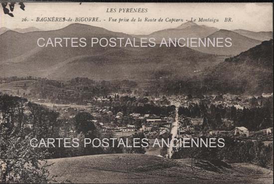 Cartes postales anciennes > CARTES POSTALES > carte postale ancienne > cartes-postales-ancienne.com Occitanie Hautes pyrenees Bagneres De Bigorre