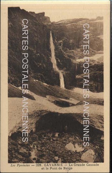 Cartes postales anciennes > CARTES POSTALES > carte postale ancienne > cartes-postales-ancienne.com Occitanie Hautes pyrenees Gavarnie