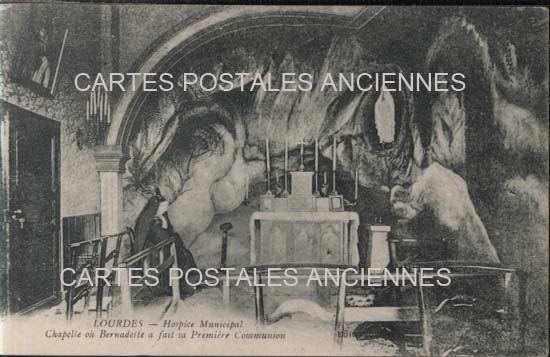 Cartes postales anciennes > CARTES POSTALES > carte postale ancienne > cartes-postales-ancienne.com Occitanie Hautes pyrenees Lourdes