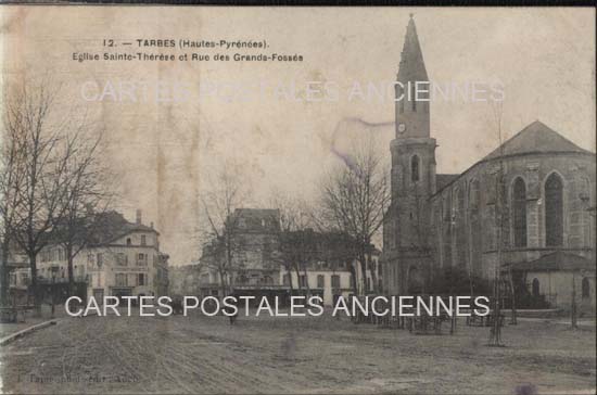 Cartes postales anciennes > CARTES POSTALES > carte postale ancienne > cartes-postales-ancienne.com Occitanie Hautes pyrenees Tarbes