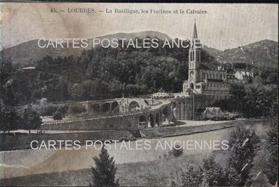 Cartes postales anciennes > CARTES POSTALES > carte postale ancienne > cartes-postales-ancienne.com Occitanie Hautes pyrenees Lourdes