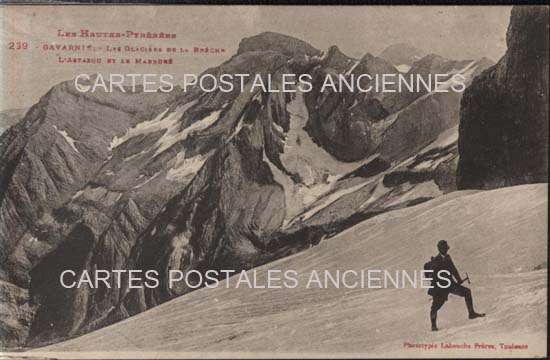 Cartes postales anciennes > CARTES POSTALES > carte postale ancienne > cartes-postales-ancienne.com Occitanie Hautes pyrenees Gavarnie