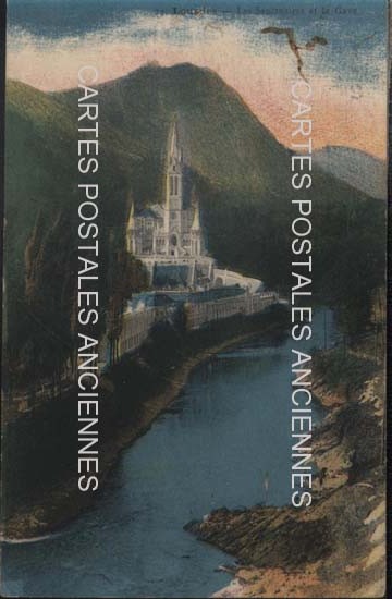 Cartes postales anciennes > CARTES POSTALES > carte postale ancienne > cartes-postales-ancienne.com Occitanie Hautes pyrenees Lourdes