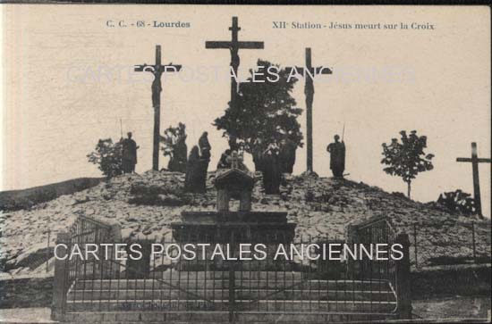 Cartes postales anciennes > CARTES POSTALES > carte postale ancienne > cartes-postales-ancienne.com Occitanie Hautes pyrenees Lourdes