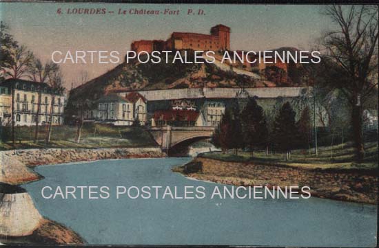 Cartes postales anciennes > CARTES POSTALES > carte postale ancienne > cartes-postales-ancienne.com Occitanie Hautes pyrenees Lourdes