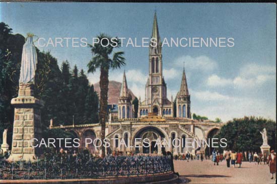 Cartes postales anciennes > CARTES POSTALES > carte postale ancienne > cartes-postales-ancienne.com Occitanie Hautes pyrenees Lourdes