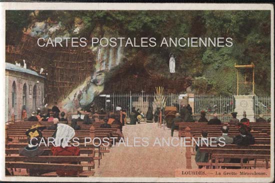 Cartes postales anciennes > CARTES POSTALES > carte postale ancienne > cartes-postales-ancienne.com Occitanie Hautes pyrenees Lourdes