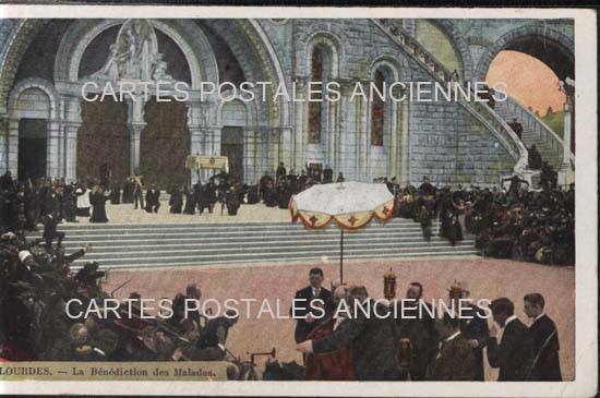 Cartes postales anciennes > CARTES POSTALES > carte postale ancienne > cartes-postales-ancienne.com Occitanie Hautes pyrenees Lourdes