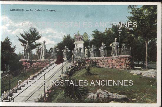 Cartes postales anciennes > CARTES POSTALES > carte postale ancienne > cartes-postales-ancienne.com Occitanie Hautes pyrenees Lourdes