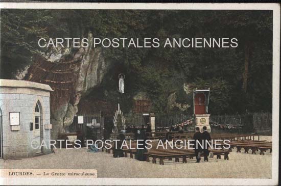 Cartes postales anciennes > CARTES POSTALES > carte postale ancienne > cartes-postales-ancienne.com Occitanie Hautes pyrenees Lourdes