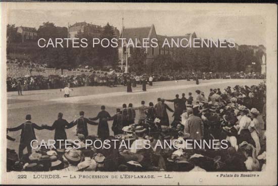 Cartes postales anciennes > CARTES POSTALES > carte postale ancienne > cartes-postales-ancienne.com Occitanie Hautes pyrenees Lourdes