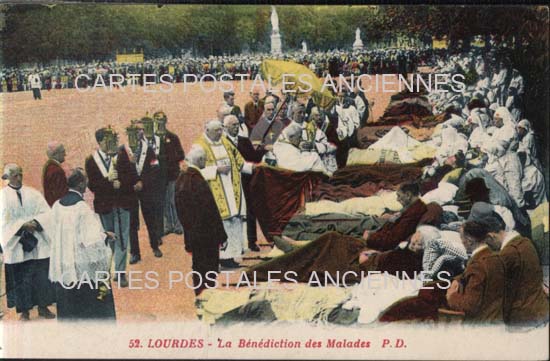 Cartes postales anciennes > CARTES POSTALES > carte postale ancienne > cartes-postales-ancienne.com Occitanie Hautes pyrenees Lourdes