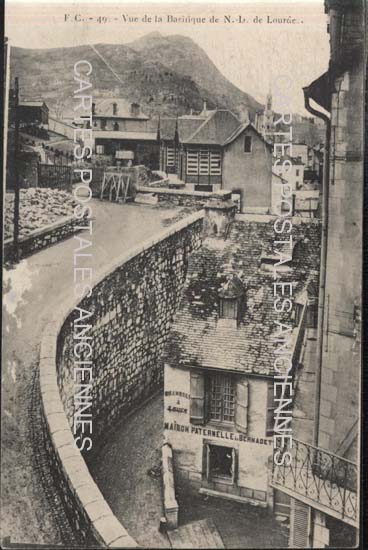 Cartes postales anciennes > CARTES POSTALES > carte postale ancienne > cartes-postales-ancienne.com Occitanie Hautes pyrenees Lourdes